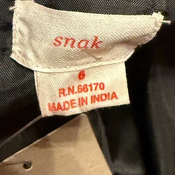 Anthropologie Snak Striped A-Line Skirt with Petticoat - Picture 7 of 8